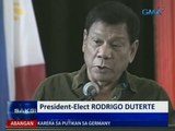 Isyu sa korapsyon sa gobyerno, droga at kapayapaan, binigyang-diin ni Duterte