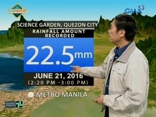 24 Oras: Malakas na ulan, hangin, kulog at kidlat, naranasan sa ilang lugar sa NCR