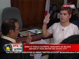 SONA: Sara at Paolo Duterte, nanumpa bilang mayor at vice-mayor ng Davao City