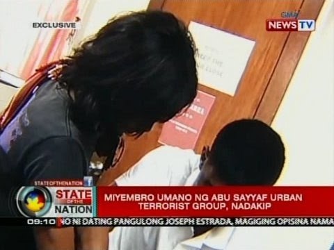 SONA: Miyembro umano ng Abu Sayyaf Urban Terrorist Group, nadakip