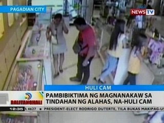 BT: Pambibiktima ng magnanakaw sa tindahan ng alahas, na-huli cam
