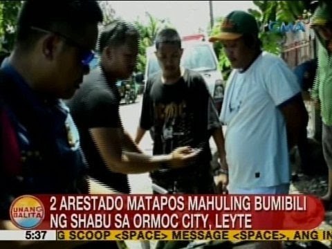 UB: 2 arestado matapos mahuling bumibili ng shabu sa Ormoc City, Leyte