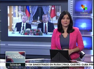 Rusia y Turquía acuerdan establecer alto al fuego en Siria