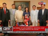 QRT: Incoming VP Leni Robredo, nakipag-usap sa mga opisyal ng Japan