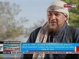 AFP at PNP, 'di raw nasisindak sa anila'y propaganda video ng mga nagpakilalang ASG at ISIS