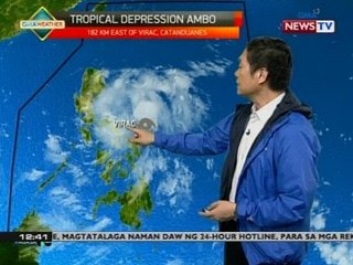 BT: Weather advisory as of 12:41 pm, June 26, 2016