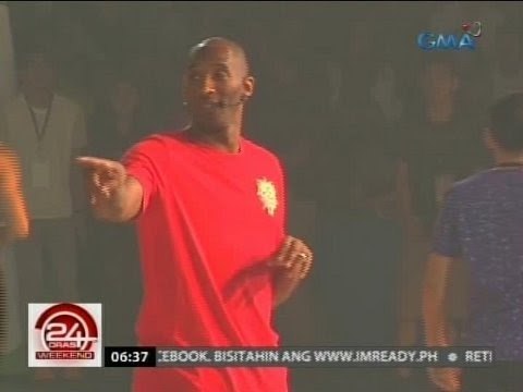 24 Oras: Kobe Bryant, nasa bansa para magturo at magbigay inspirasyon sa pagba-basketball