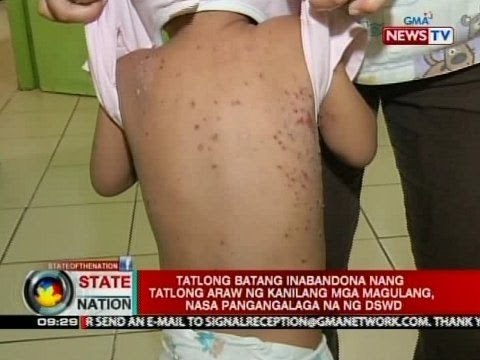 SONA: 3 batang inabandona nang 3 araw ng kanilang mga magulang, nasa pangangalaga na ng DSWD