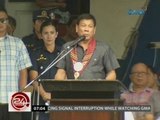 24 Oras: Duterte, handa raw tapatan ang milyun-milyong pisong patong sa kanya ng drug lords
