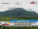 BT: Mt. Bulusan, muling nagbuga ng makapal na usok