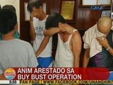 UB: 6 arestado sa buy-bust operation sa Taguig