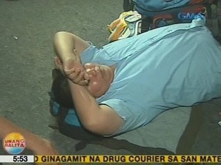 UB: Motorcycle rider at kanyang angkas, sugatan matapos bumangga sa likuran ng jeep