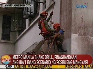 UB: Metro Manila Shake Drill, pinaghandaan ang iba't ibang scenario ng posibleng mangyari