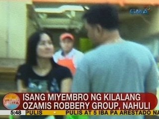 UB: Isang miyembro ng kilalang Ozamis Robbery Group, nahuli