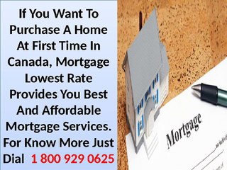 Canadian Mortgage Rates
