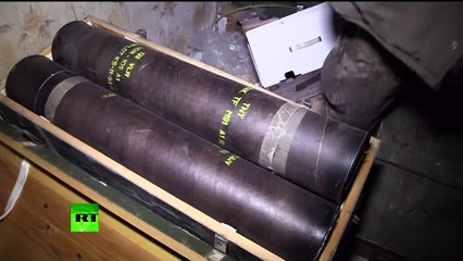 Российские сапёры нашли на бывшей базе боевиков в Алеппо оружие производства США