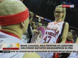 Mark Caguioa, nag-propose sa longtime girlfriend matapos magkampeon sa PBA