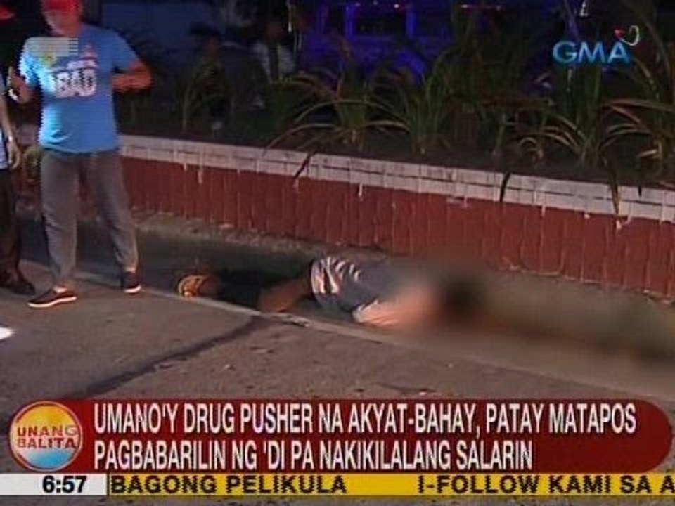UB: Umano'y drug pusher na akyat-bahay, patay matapos pagbabarilin ng 'di pa nakikilalang salarin