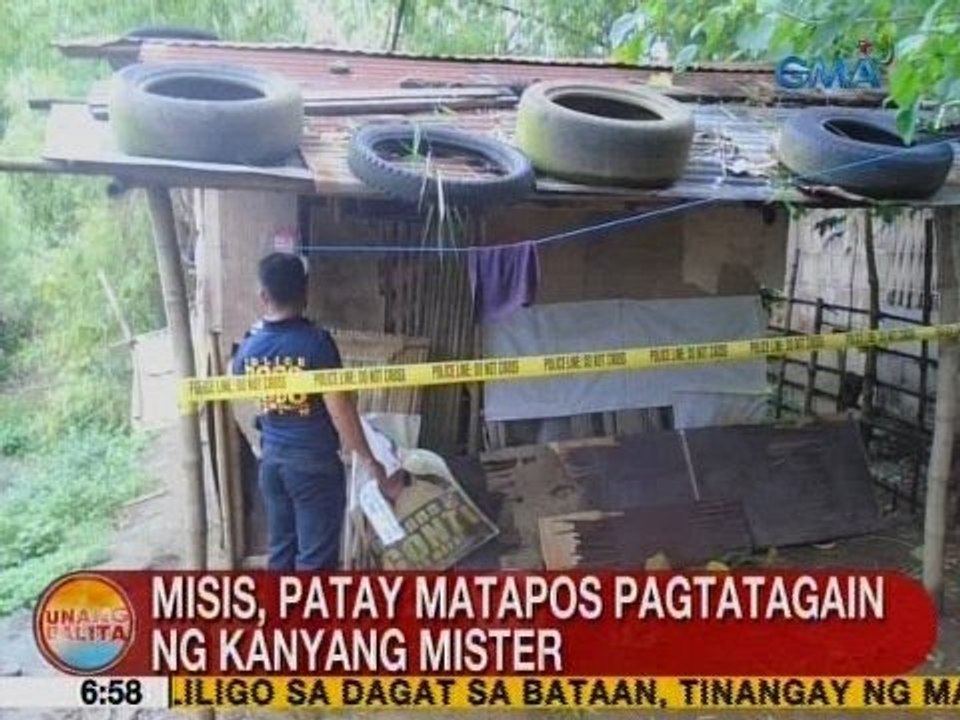 UB: Misis, patay matapos pagtatagain ng kanyang mister sa Batangas