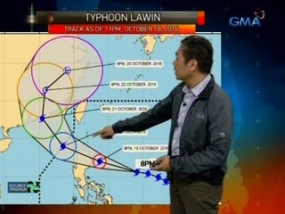 Saksi: Update sa Bagyong Lawin