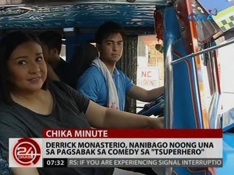 Derrick Monasterio, nanibago noong una sa pagsabak sa comedy sa Tsuperhero