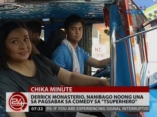 Derrick Monasterio, nanibago noong una sa pagsabak sa comedy sa "Tsuperhero"