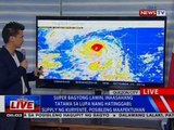 NTVL: Super Bagyong Lawin, inaasahang tatama sa lupa nang hatinggabi