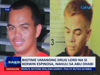 SAKSI: Kerwin Espinosa, nahuli sa Abu Dhabi