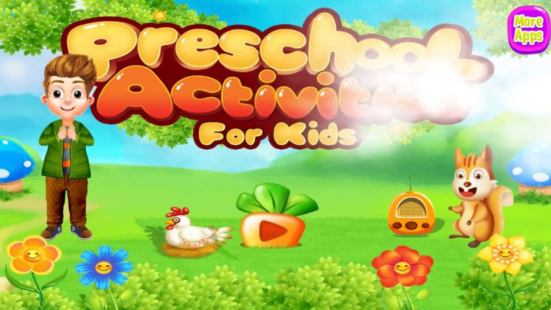 Preschool Activities For Kids - Learning Musical Instruments Sounds