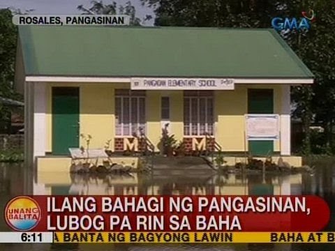 UB: Ilang bahagi ng Pangasinan, lubog pa rin sa baha