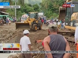 BT: Pagsasaayos ng detour sa pagitan ng dalawang barangay, minamadali na
