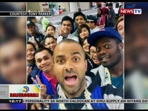 Basketball team ng France sa pangunguna ni Tony Parker, nasa bansa na para sa olympic qualifiers