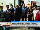 Kapitbahay ni Pres. Duterte, kabilang sa mga dumalo sa kanyang inagurasyon