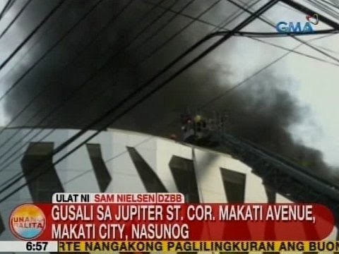 UB: Gusali sa Jupiter St. cor. Makati Avenue, Makati City, nasunog