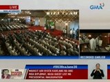 GMA: Mahigit 600 bisita kabilang na ang mga diplomat, nasa guest list ng presidential inauguration