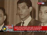 Ilang mga naging kaklase ni Duterte,inalala ang kanilang mga karanasan nung sila'y mga estudyante pa