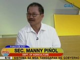 UB: Panayam kay Department of Agriculture Sec. Manny Piñol