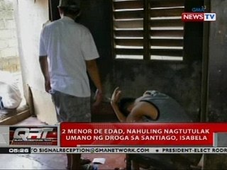 2 menor de edad, nahuling nagtutulak umano ng droga sa Santiago, Isabela