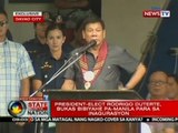 SONA: President-elect Rodrigo Duterte, bukas bibiyahe pa-manila para sa inagurasyon