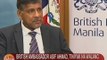 UB: British Amb. Asif Ahmad, tiniyak na walang epekto sa mga OFW sa Britanya ang Brexit