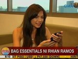 UB: Bag essentials ni Rhian Ramos