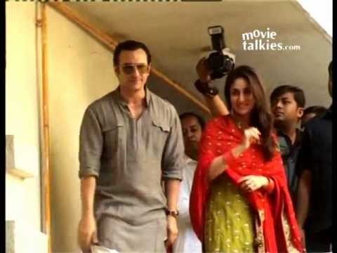 Saif Ali Khan And Kareena Kapoor Wave At Fans After Marriage