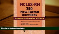 Audiobook  NCLEX-RN 250 New-Format Questions: Preparing for the Revised NCLEX-RN Springhouse For