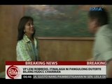 24 Oras: VP Leni Robredo, itinalaga ni Pang. Duterte bilang HUDCC chairman