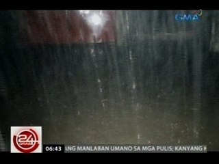 24 Oras: Malakas na hangin at ulan, nagdulot ng pagbaha
