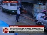24 Oras: Pulis, nagpaputok ng baril, nanakit ng traffic enforcer at nag-amok sa presinto