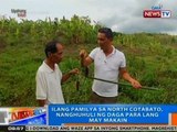 NTG: Ilang pamilya sa North Cotabato, nanghuhuli ng daga para lang may makain
