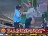 UB: Pulis na nag-amok sa MPD HQ, nauna nang nanutok ng baril at nanakit ng traffic enforcer