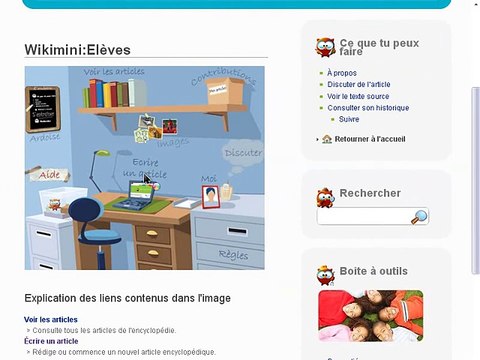 Wikimini - PrÃ©sentation de l'encyclopÃ©die pour enfants