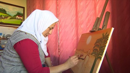 هذا الصباح -سيدة تركية تجمع بين الزراعة والرسم